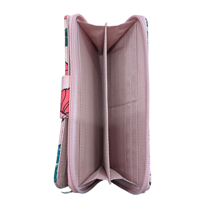 Wallet By Vera Bradley In Pink, Size:Medium
