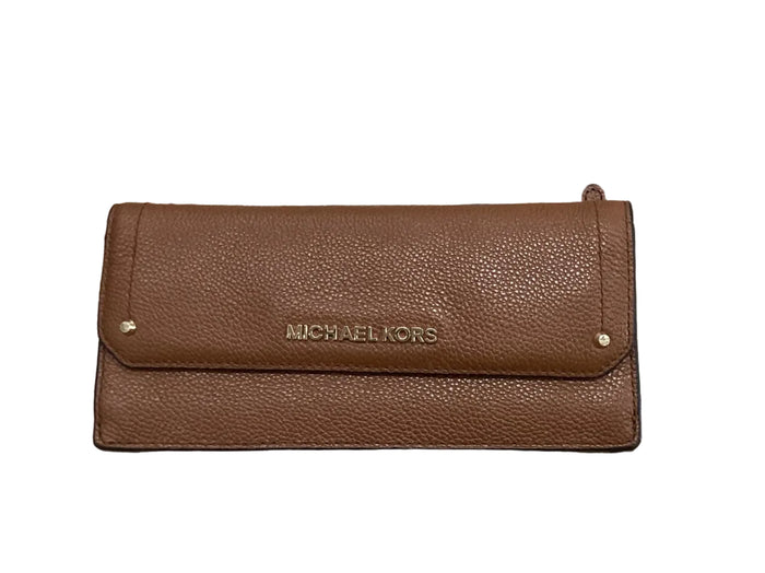 Wallet Designer By Michael Kors In Brown, Size:Medium