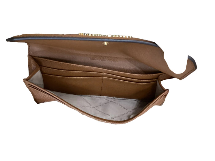 Wallet Designer By Michael Kors In Brown, Size:Medium