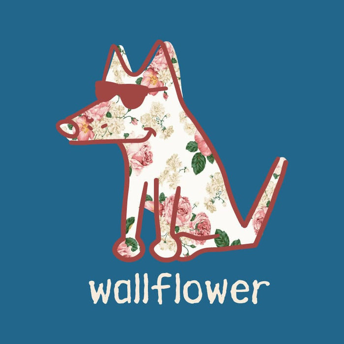 Wallflower Cropped Crewneck Sweatshirt
