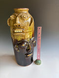 Walter Flemming Totem Face Jug 15"