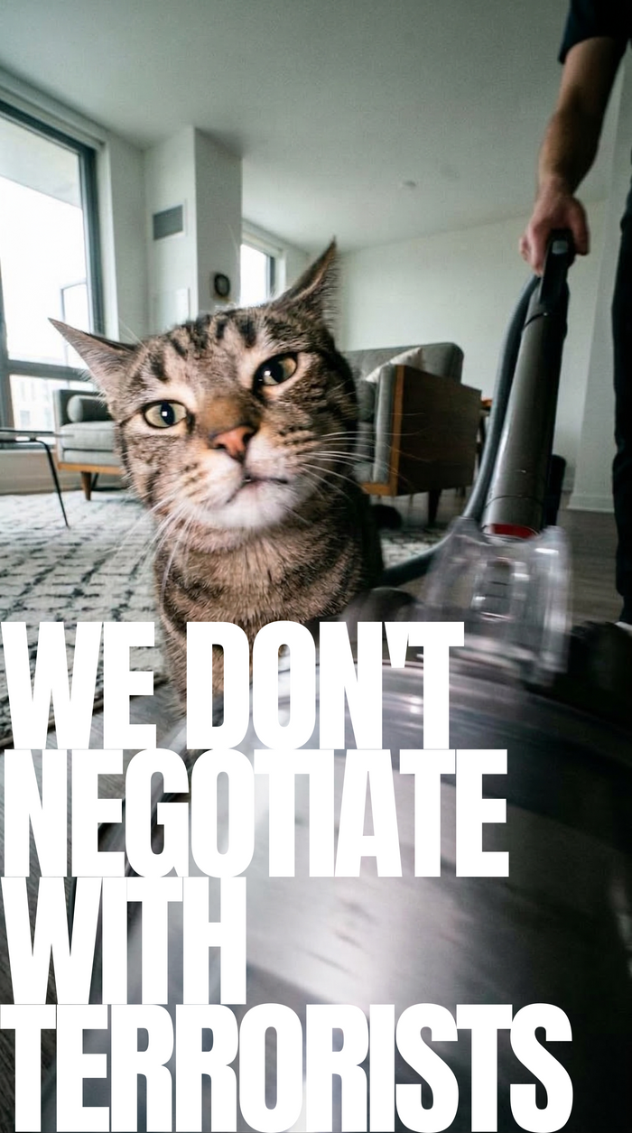 We Don't Negotiate With Terrorists T-Shirt