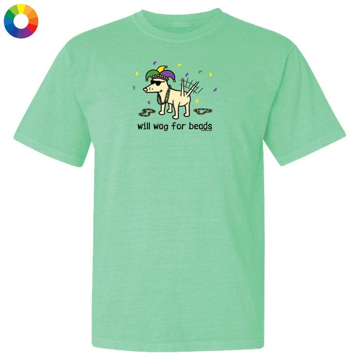 Will Wag for Beads - Classic Tee