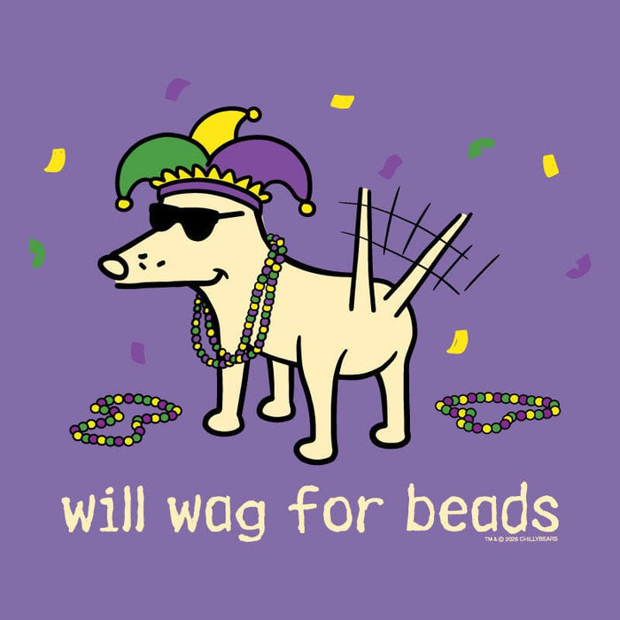 Will Wag for Beads - Lightweight Tee