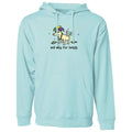 Will Wag for Beads - Sweatshirt Pullover Hoodie