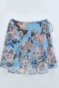 Wrap Skirt in Rose Garden · Day Bloom